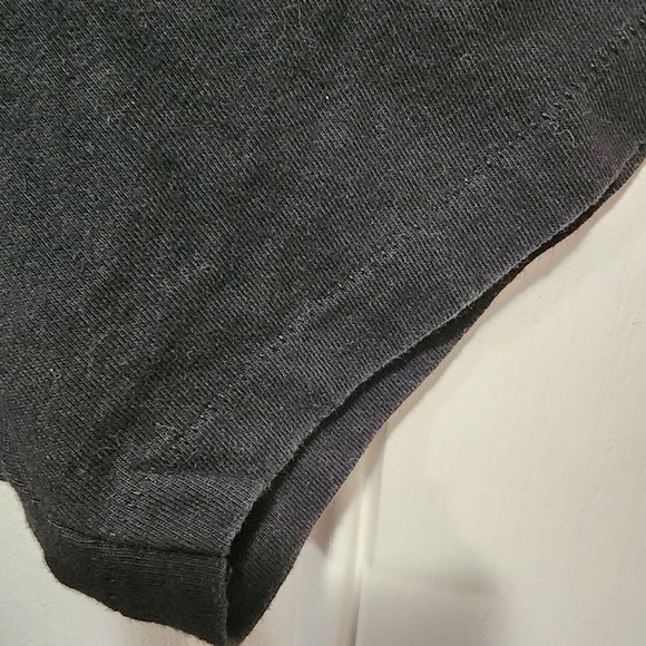 Vtg Mens Serengeti Shadow T Shirt Medium 1990 Ken Drewke Black Single Stitch - Picture 7 of 7